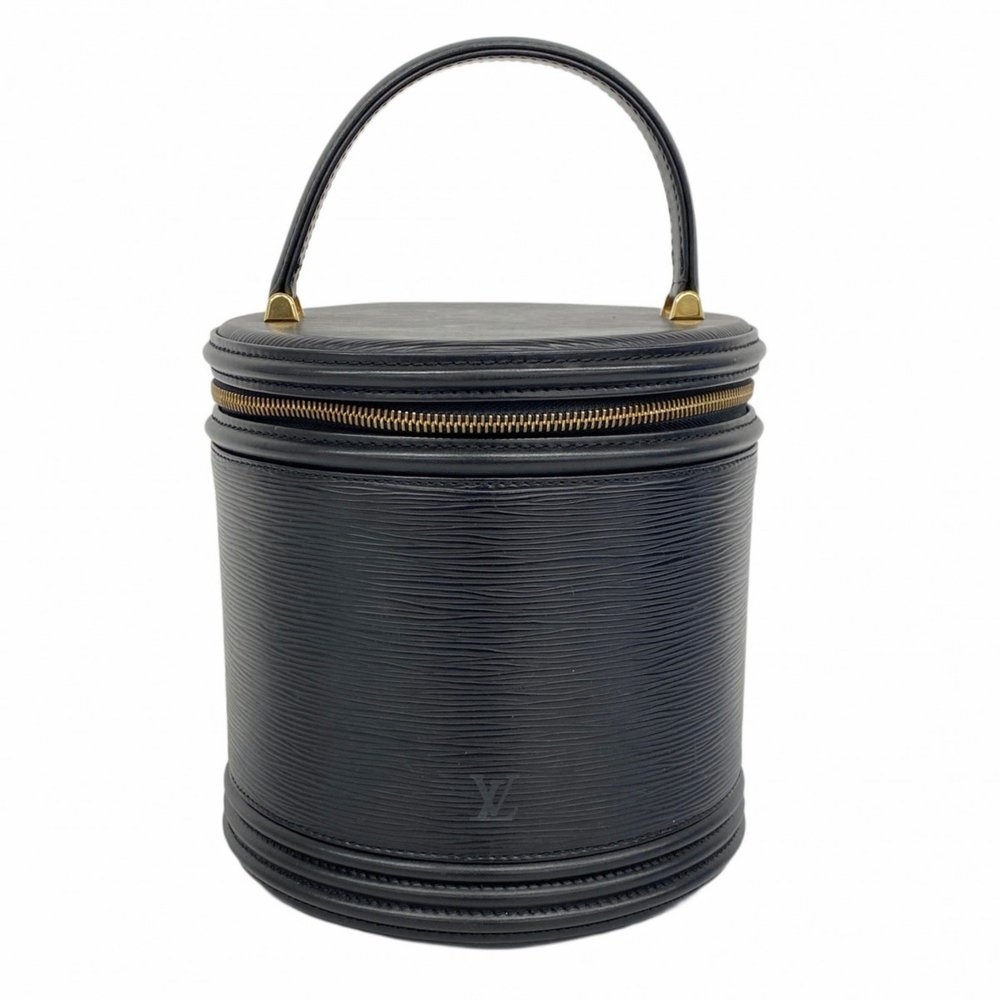 Louis Vuitton Black Epi Leather Vanity Bag